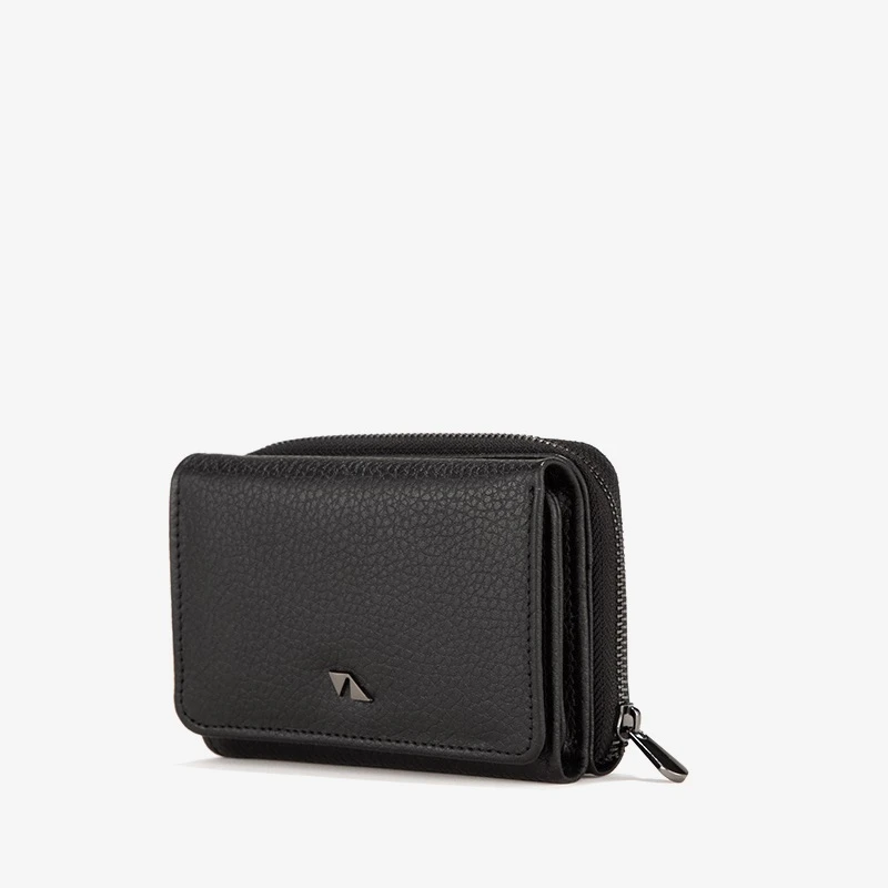 کیف پول زنانه چرم مشهد مدل ساده - تصویر 2